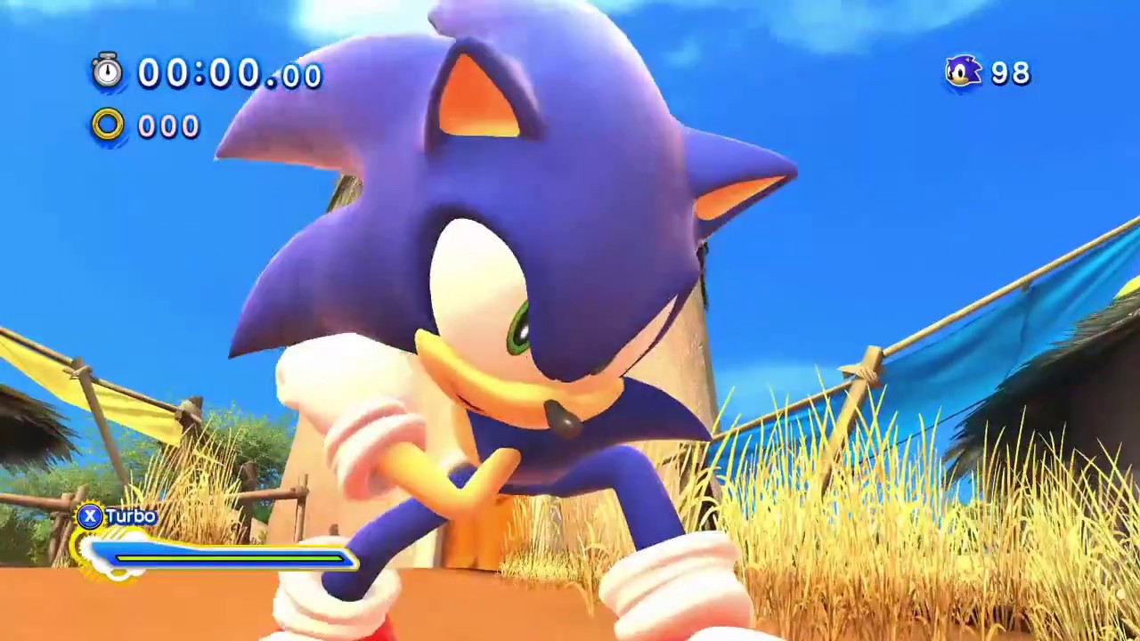 Sonic unleashed gameplay